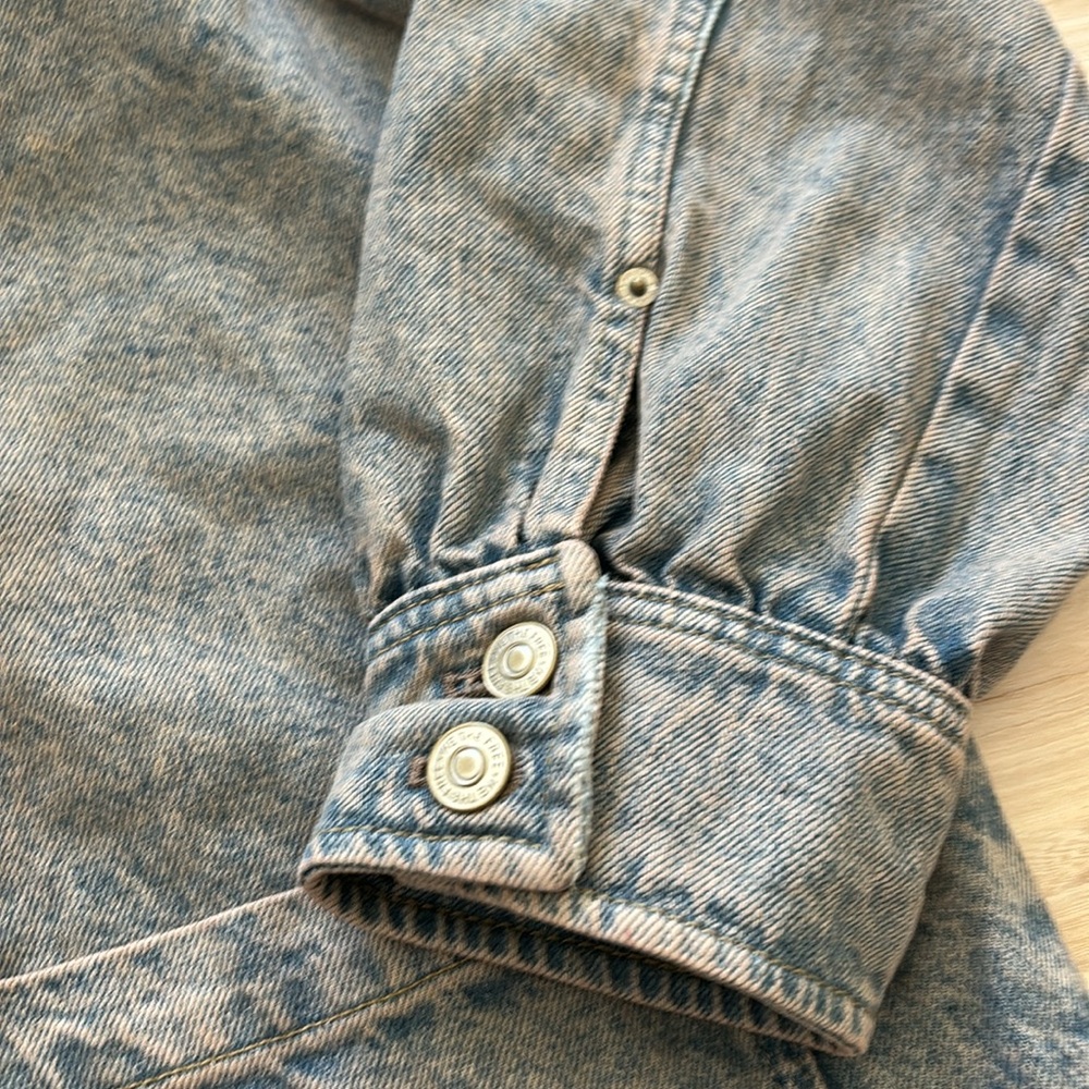 We The Free Anna Lou denim duster jacket/dress - Picture 4 of 7